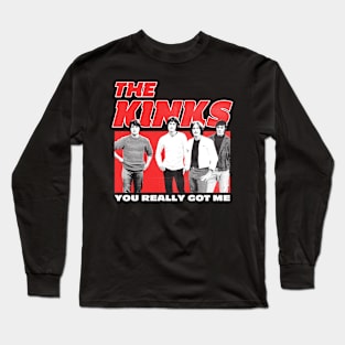 The Kinks you really got me Long Sleeve T-Shirt